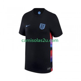 Camisolas de futebol Inglaterra Mulher Equipamento Alternativa 2025 Manga Curta